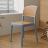 MANSPHIL Stackable Rattan-Style Armchair