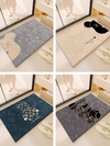 VELNORA Statement Pieces Fabric Bath Mat
