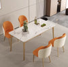ELVANO Scandinavian Sintered Stone Dining Table