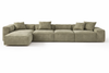 LUMIO Contemporary Fabric Sofa