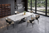LUXANO Modern Sintered Stone Dining Table