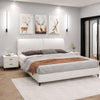 ARVENA Contemporary Fabric Bed Frame