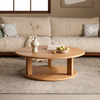 ARVENA Wabi Sabi Wooden Coffee Table