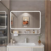 YOUDU Compact Wall-Mounted Bathroom Mirror Cabinet