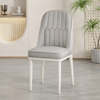 LUNERO Scandinavian Leather Dining Chair