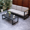 ALVORA Scandinavian Metal Outdoor Sofa