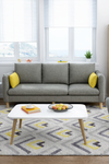 CREAMLINE Nordic Fabric Sofa (Straight Layout)