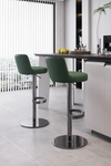 ZAVION Contemporary Metal Bar Stool