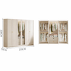 CREMIA Minimalistic Wooden Wardrobe