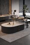 LUMORA Modern Sintered Stone TV Console