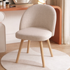NAVIRO Scandinavian Fabric Dining Chair