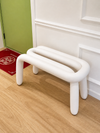NOVARI Contemporary Metal Bench