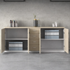 VAREXO Contemporary Wooden Filing Cabinet