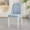 LUNERO Scandinavian Leather Dining Chair