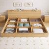 TAVIRO Contemporary Wooden Bed Frame