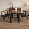 ARVORA Japandi Solid Wood Dining Table