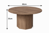 LUNARO Wabi Sabi Sintered Stone Coffee Table
