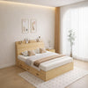 TAVIRO Contemporary Wooden Bed Frame