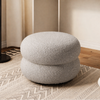 AVERA Minimalistic Boucle Vanity Stool