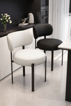LORVEX Modern Leather Dining Chair