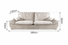 AKLARO Wabi Sabi Fabric Sofa