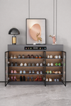 ZENOVA Contemporary Wooden Shoe Cabinet