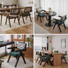 VIRENO Velvet Dining Chair