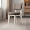 ELVANO Scandinavian Leather Dining Chair