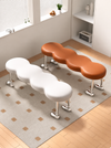 NOVARE Contemporary Leather Bench