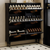 MORIVA Contemporary Wooden Shoe Cabinet