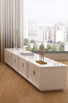 ALVORA Contemporary Sintered Stone TV Console