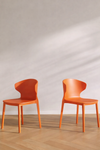LUNARO Contemporary Acrylic Dining Chair