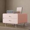 LUNARO Minimalistic Wooden Nightstand