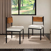 NORIVA Contemporary Fabric Dining Chair