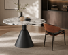 VELMORA Contemporary Marble Dining Table