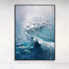LUNARO Contemporary Fabric Wall Art