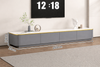 ARVANO Contemporary Sintered Stone TV Console