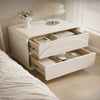 LUNARO Modern Wooden Nightstand
