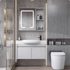 NOVIRA Contemporary Metal Bathroom Vanity