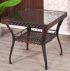 AVORA Contemporary Rattan Side Table
