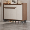 LUMORA Contemporary Wooden Shoe Cabinet