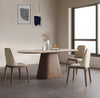 ASKERO Scandinavian Sintered Stone Dining Table