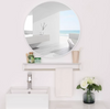 SOLVIRA Contemporary Plastic Bathroom Mirror