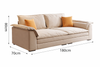 NOVIA Minimalistic Fabric Sofa