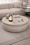 TAVIO Wabi Sabi Travertine Coffee Table