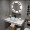 LUNARO Contemporary Stone Bathroom Vanity