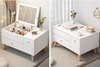 EVORA Contemporary Wooden Dressing Table