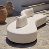 CURVIO Scandinavian Boucle Sofa