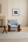 KAVEN Minimalistic Fabric Armchair