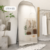 ARVEO Contemporary Glass Full-Length Mirror